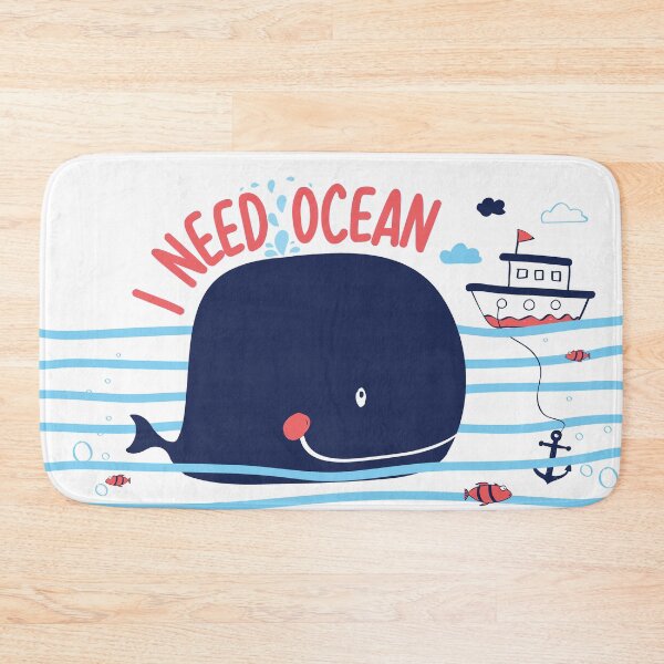 Item preview, Pretty whale in its natural environment, the ocean designed and sold by LeCoinduCagou.