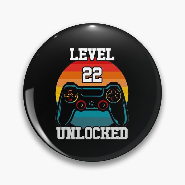 Item preview,  Level 22 unlocked funny illustration gift  designed and sold by KO-Design.