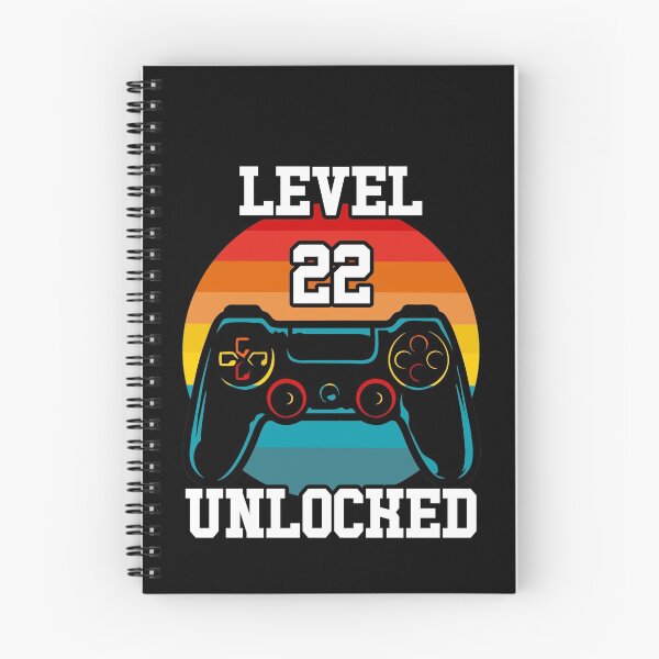 Item preview,  Level 22 unlocked funny illustration gift  designed and sold by KO-Design.