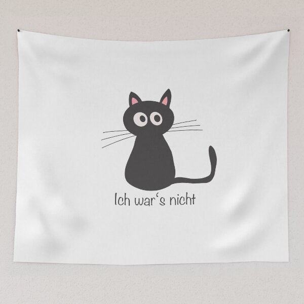 Artikelvorschau, Katze lustig ich war’s nicht entworfen und verkauft von svenjakruchten.
