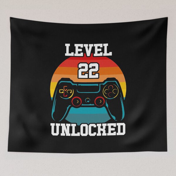Item preview,  Level 22 unlocked funny illustration gift  designed and sold by KO-Design.
