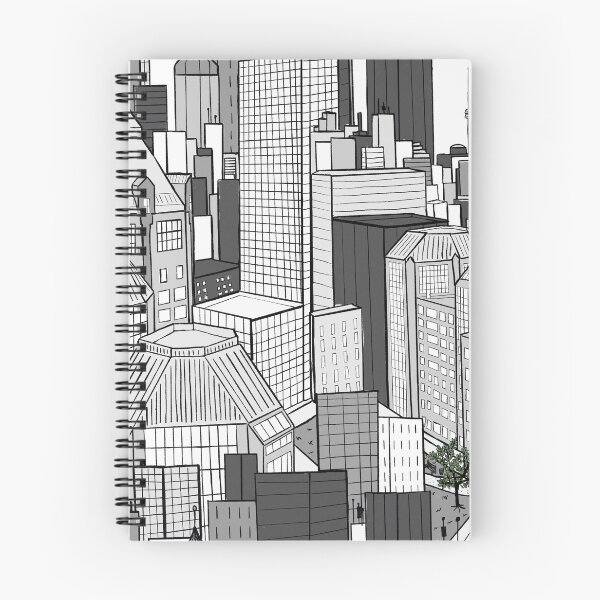 Item preview, City Living monochromatic designed and sold by Quick Brown Fox Canada.