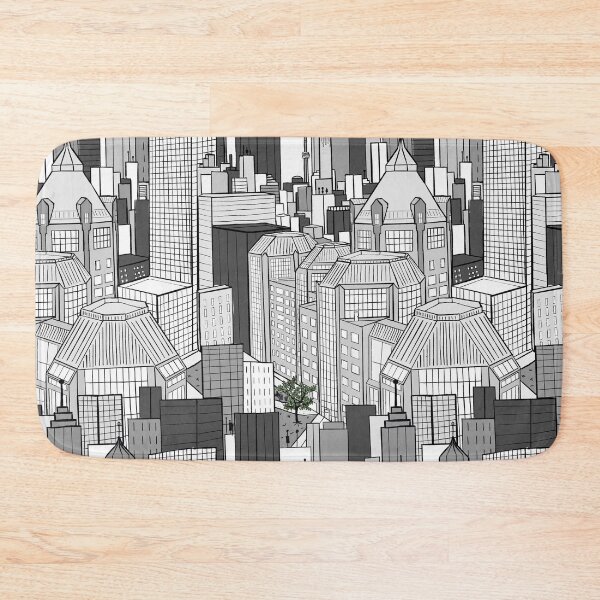 Item preview, City Living monochromatic designed and sold by Quick Brown Fox Canada.