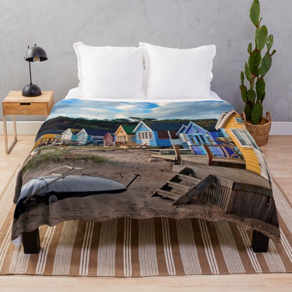Item preview, Beach Huts Hengistbury Head Dorset England UK designed and sold by AndyEvansPhotos.