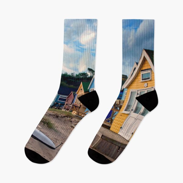 Item preview, Beach Huts Hengistbury Head Dorset England UK designed and sold by AndyEvansPhotos.