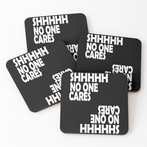 Item preview, Shh, no one cares designed and sold by olafekry.