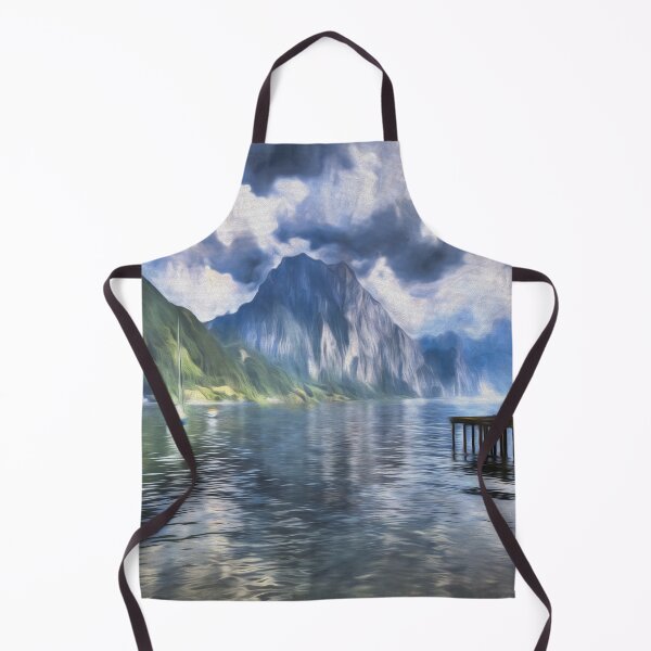 Item preview, Traunsee Lake Austria Art designed and sold by Londonimages.