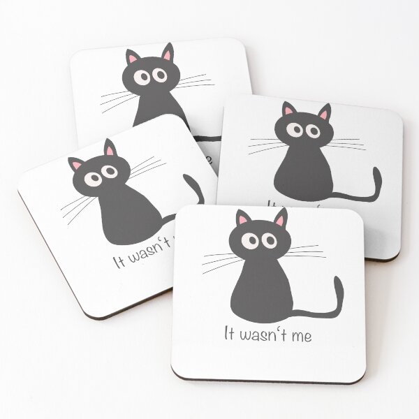 Item preview, Funny cat, it wasn't me designed and sold by svenjakruchten.