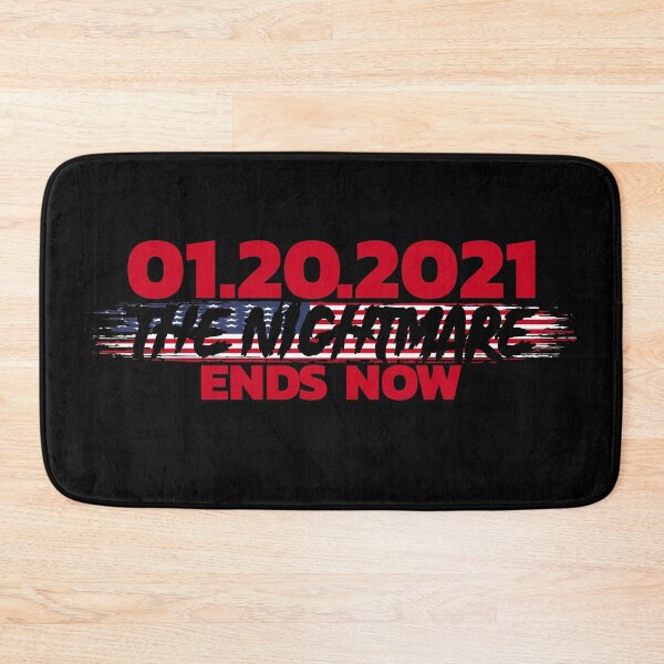 Item preview, INAUGURATION DAY 2021, THE NIGHTMARE ENDS NOW, BIDEN HARRIS PRESIDENT designed and sold by TheFirstOne.
