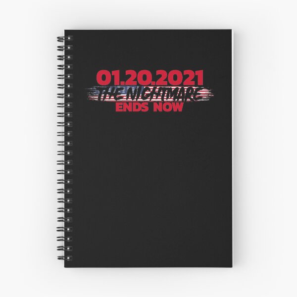 Item preview, INAUGURATION DAY 2021, THE NIGHTMARE ENDS NOW, BIDEN HARRIS PRESIDENT designed and sold by TheFirstOne.