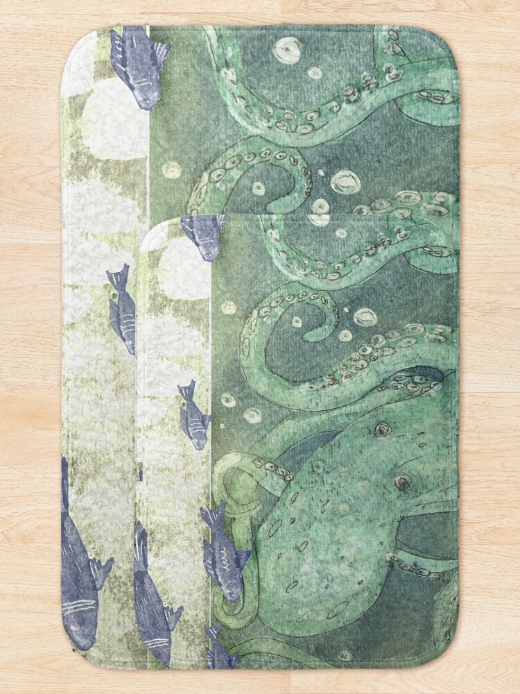 Alternate view of Here Be Monsters Bath Mat