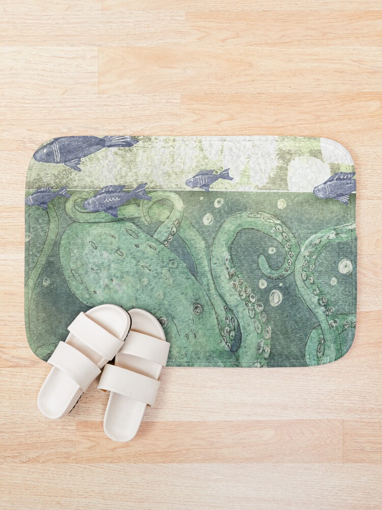 Alternate view of Here Be Monsters Bath Mat
