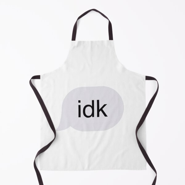 Item preview, I don't know. IDK designed and sold by Claudia Martínez Molina.