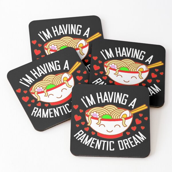Item preview, I'm Having A Ramentic Dream - Funny Ramen Noodles Valentine designed and sold by bonmotto.