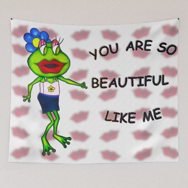 Item preview, Beauty with the frog designed and sold by Pratiksha5877.