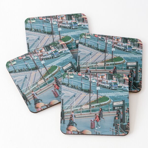Item preview, Crowded Urban Scene, Osaka - Japan designed and sold by DFLC Prints.
