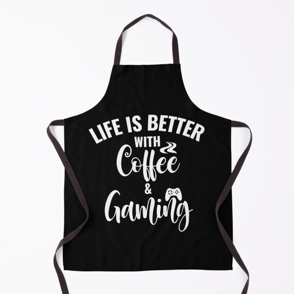 Item preview, life is better with coffee and gaming designed and sold by MyTrendStore.