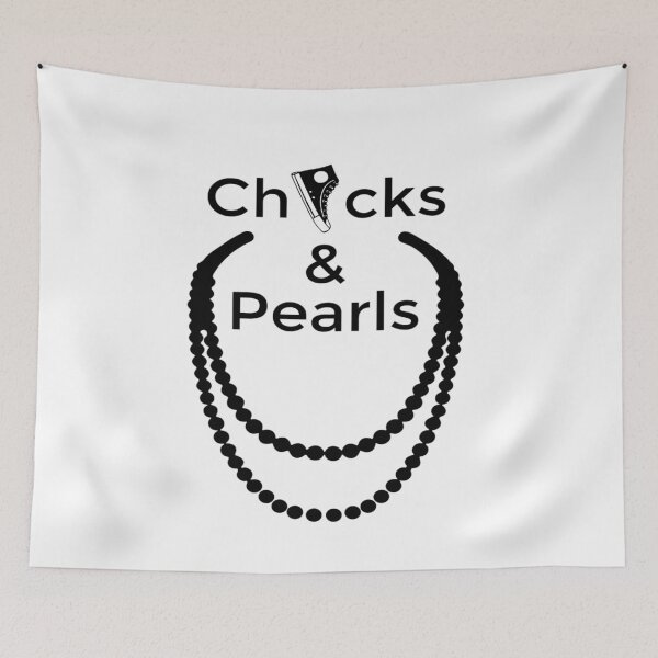 Item preview, Chucks And Pearls designed and sold by JOE4SHOP.
