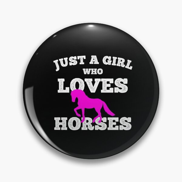 Artikelvorschau, Just a girl who loves horses Shirt Idee entworfen und verkauft von PDAG.