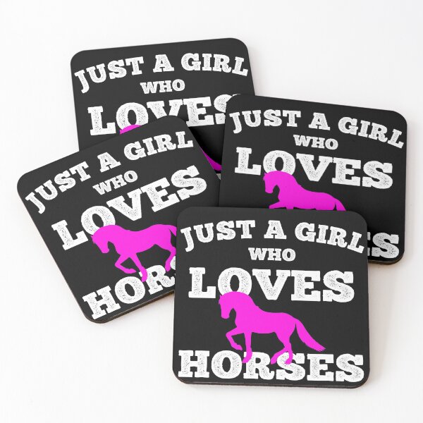 Artikelvorschau, Just a girl who loves horses Shirt Idee entworfen und verkauft von PDAG.