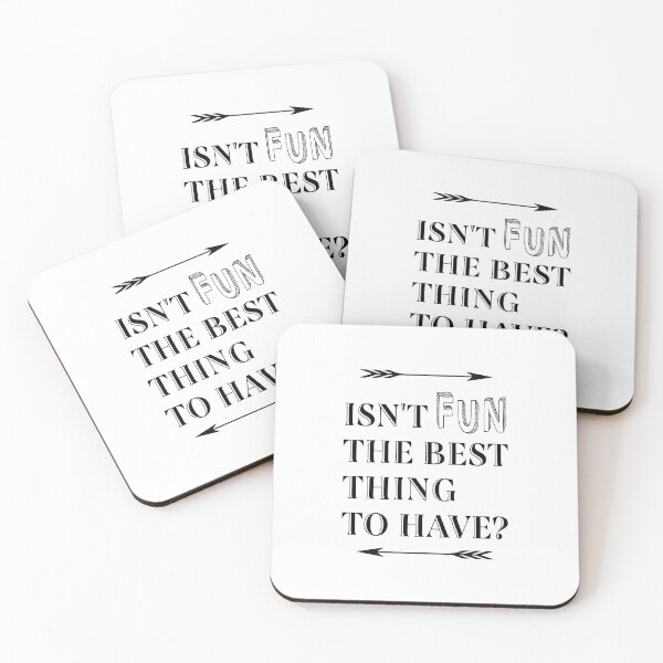 Item preview, Isn't Fun the Best Thing to Have designed and sold by Lena Cox Studio.