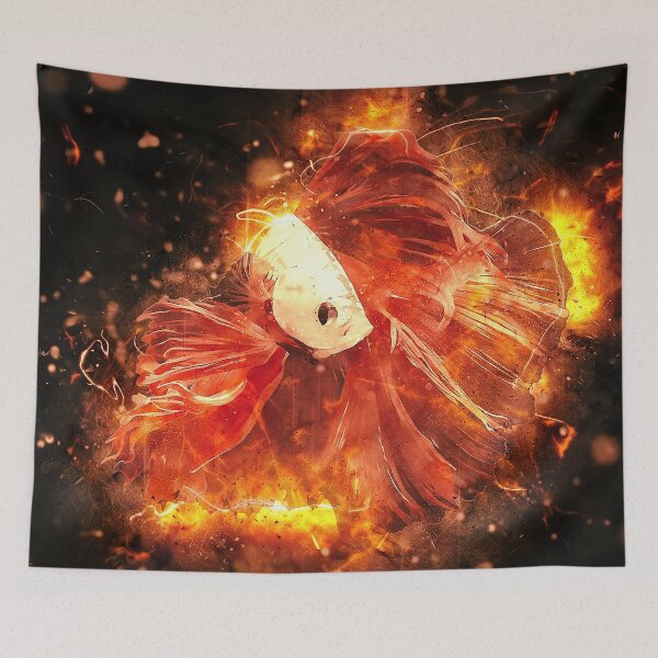 Item preview, Betta Fire Red designed and sold by GFishy.