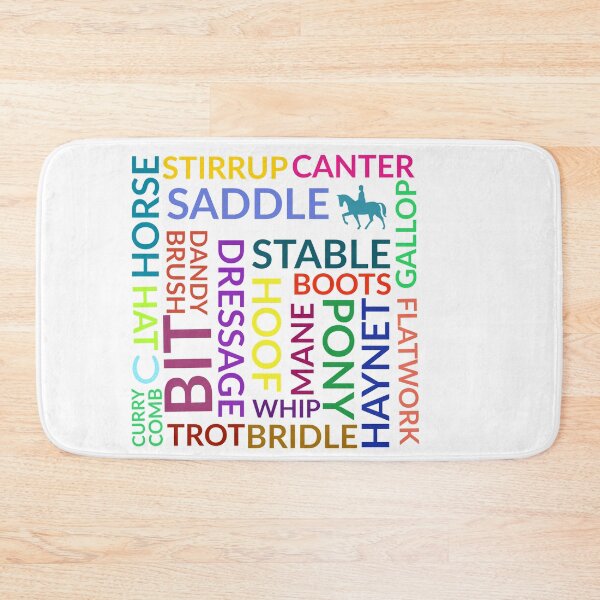 Item preview, Horsey words designed and sold by Gingatoo.