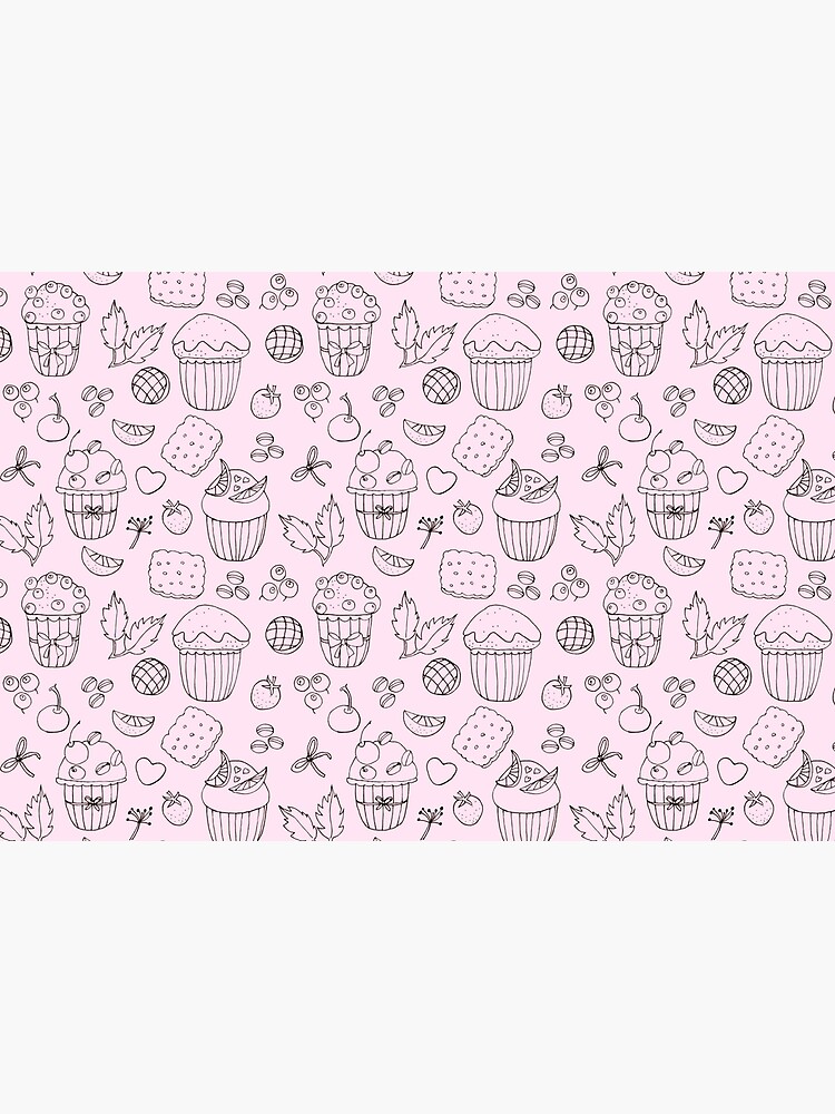 Muffins line art by Flowersforbear