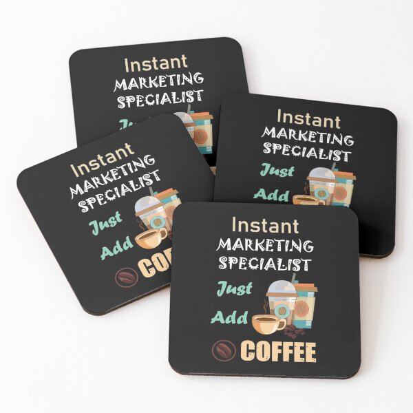 Item preview, Instant marketing specialist  just add to me coffee, funny coffee lovers marketing specialist job ,marketing specialist humor, marketing specialist joke, marketing specialist meme, designed and sold by SGS-.