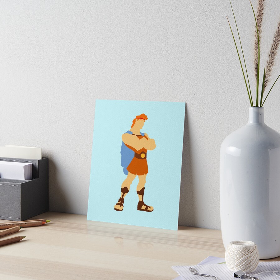 hercules Art Board Print