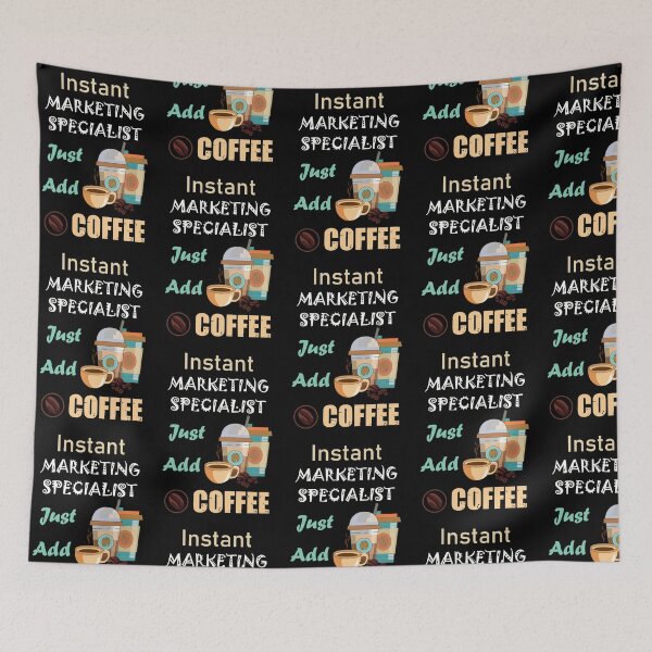 Item preview, Instant marketing specialist  just add to me coffee, funny coffee lovers marketing specialist job ,marketing specialist humor, marketing specialist joke, marketing specialist meme, designed and sold by SGS-.