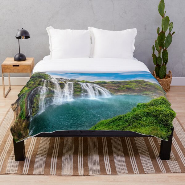 Item preview, China Waterfall With Mountain Landscape designed and sold by JTS STORE.