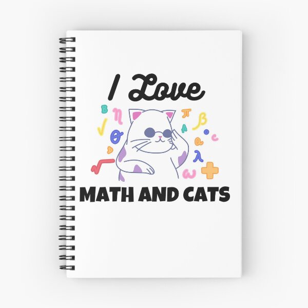 Item preview, I Love Math And Cats designed and sold by momsnpops.