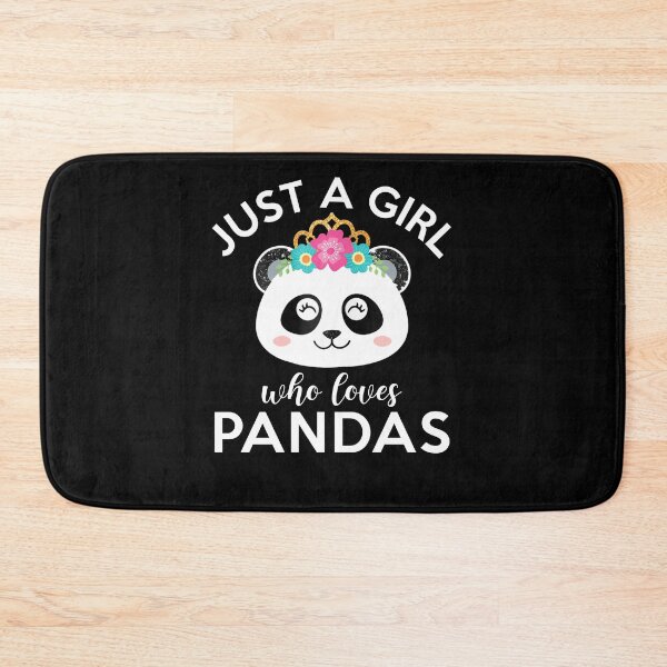 Item preview, Panda Just A Girl Who Love Pandas - Funny Best Gift Ideas For Panda Lovers Girl Mothers Day designed and sold by NDTStore.
