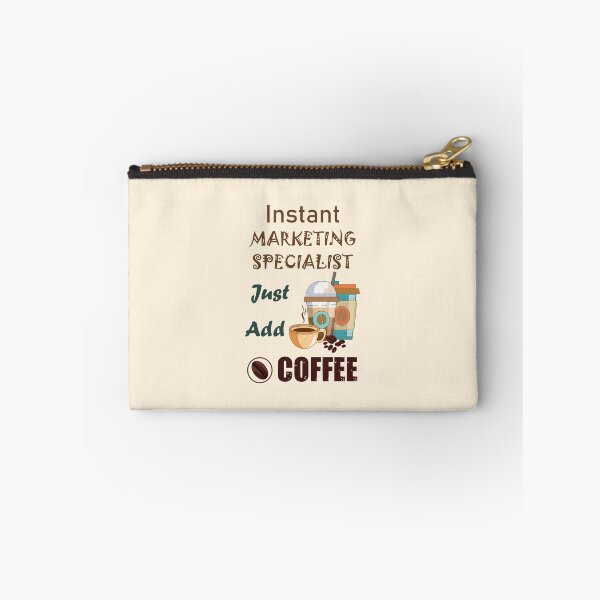 Item preview,  Instant marketing specialist  just add to me coffee, dark text  funny coffee lovers marketing specialist job ,marketing specialist humor, marketing specialist joke, marketing specialist meme, designed and sold by SGS-.