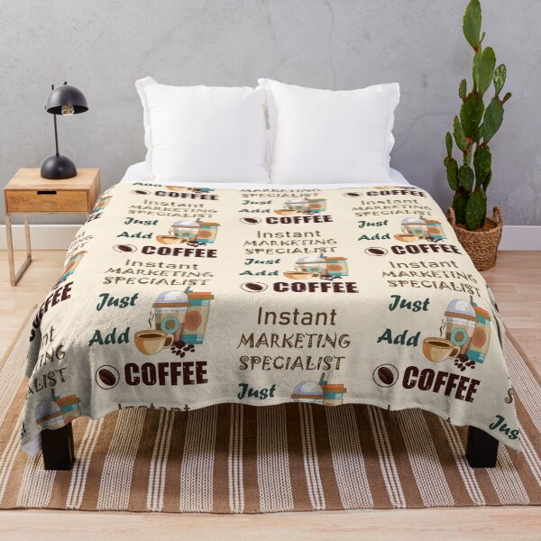 Item preview,  Instant marketing specialist  just add to me coffee, dark text  funny coffee lovers marketing specialist job ,marketing specialist humor, marketing specialist joke, marketing specialist meme, designed and sold by SGS-.