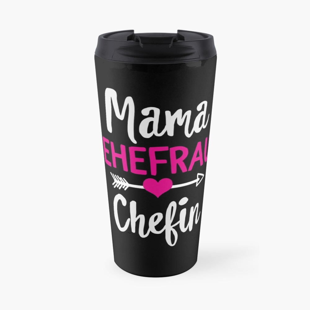 Muttertag Tshirt Damen Mama Ehefrau Chefin Witzig Muttertag Boss Geschenk für Frauen Oma mütter Travel Mug