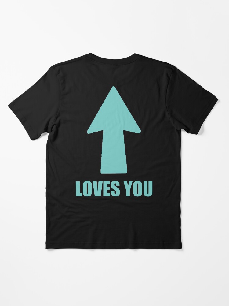 Alternate view of Loves you, Arrow Essential T-Shirt
