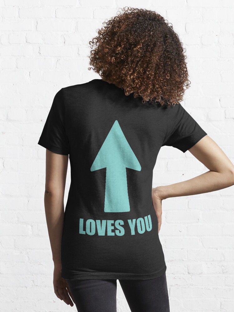 Alternate view of Loves you, Arrow Essential T-Shirt
