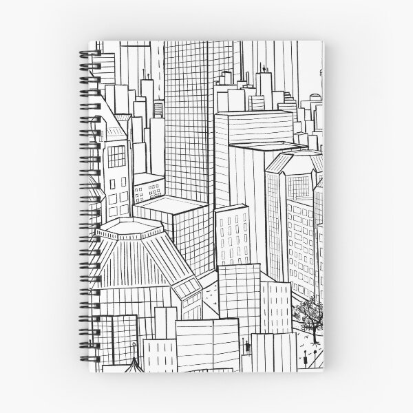 Item preview, City living in black and white designed and sold by Quick Brown Fox Canada.