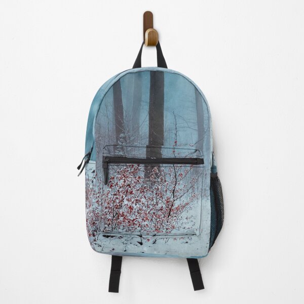 Item preview, Winter Mood - Magical Forest on a Winter Day designed and sold by Dyrk Wyst Redbubble Shop.