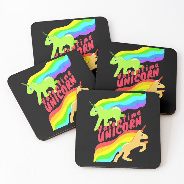 Item preview, Valentine's day unicorn designed and sold by BrokeHustler.