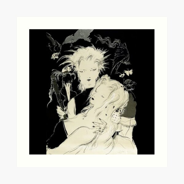 Yoshitaka Amano. Art Print