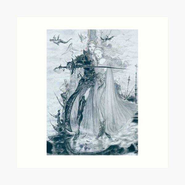 Yoshitaka Amano. Art Print