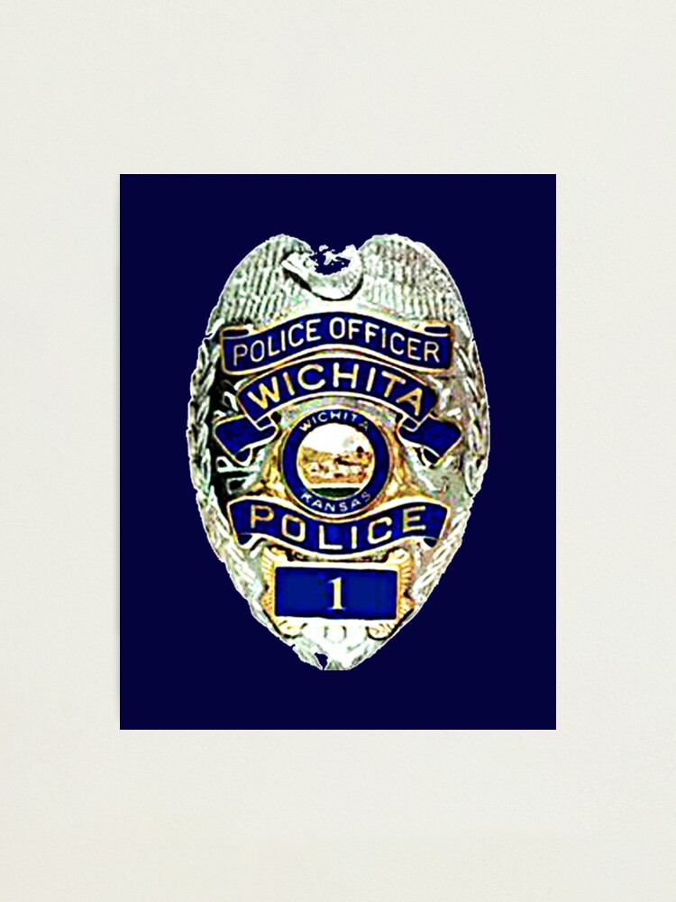 Alternate view of Wichita Kansas Police Department Photographic Print