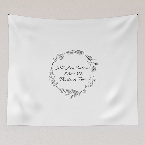 Item preview, There's No Place Like Home | Irish Proverbs | Gaeilge Irish Language | New Home Print | Housewarming Gift | Made In Ireland designed and sold by BuyIrishArt.