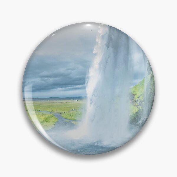 Item preview, Iceland Waterfall Landscape designed and sold by JTS STORE.