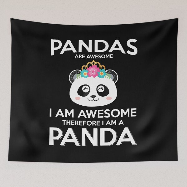 Item preview, Panda Pandas Are Awesome Panda Bear - Funny Best Gift Ideas For Girl Mothers Day Birthday designed and sold by NDTStore.
