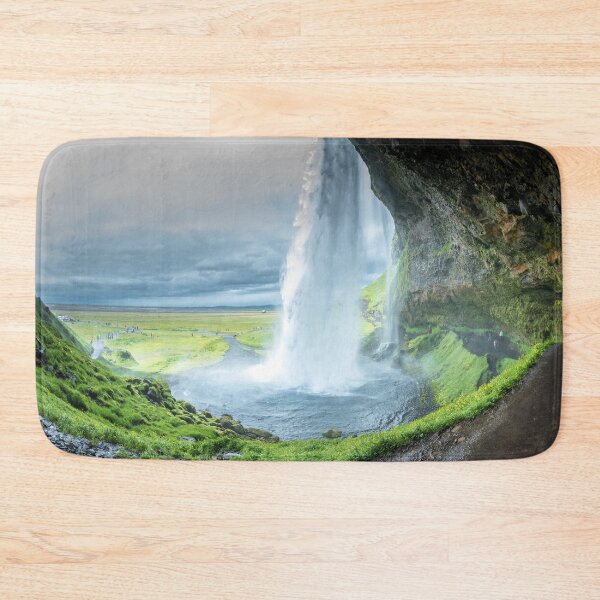 Item preview, Iceland Waterfall Landscape designed and sold by JTS STORE.