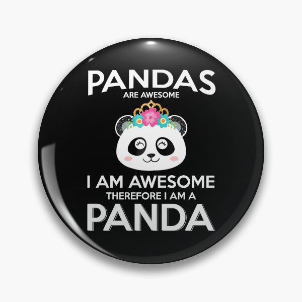 Item preview, Panda Pandas Are Awesome Panda Bear - Funny Best Gift Ideas For Girl Mothers Day Birthday designed and sold by NDTStore.
